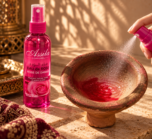 Rosy Glow Set – Rose Water & Aker Fassi