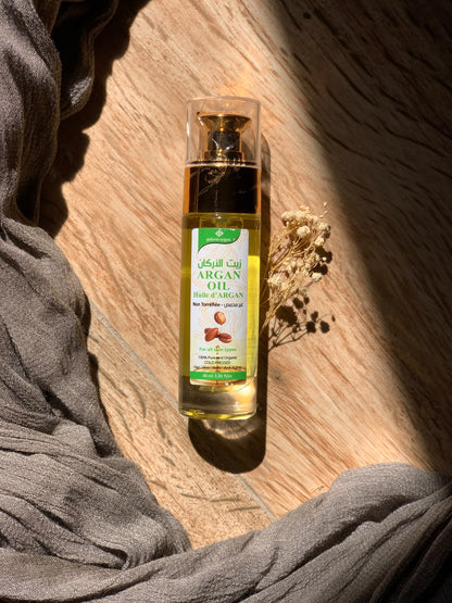 Pure Moroccan Argan Oil | زيت الأركان المغربي النقي